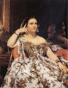 Jean-Auguste Dominique Ingres Madame Motessier Seated oil on canvas